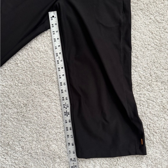 Lucy Black Loose Fit Wide Leg Cropped Leggings - Picture 8 of 8